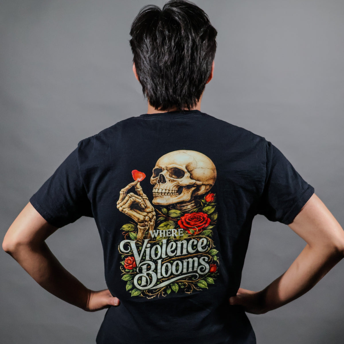 Where Violence Blooms Tee